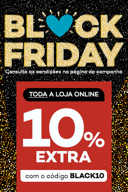 Promoção em produtos na Black Friday com 10% extra com o código BLACK10. Consulta as condições da página da campanha.